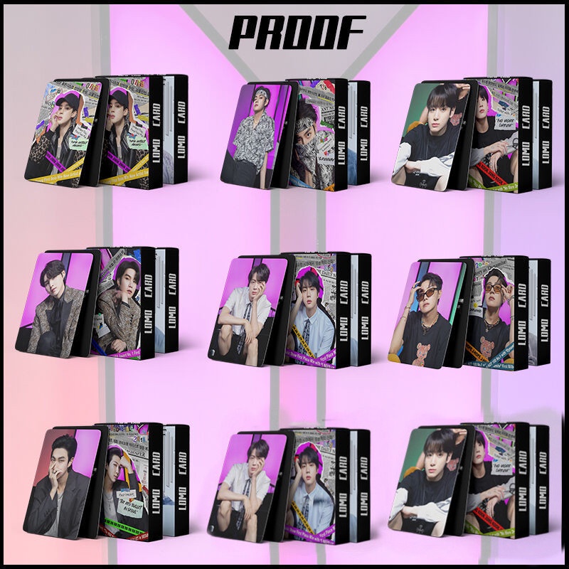 55pcs / Set Kartu Lomo Foto Kpop BTS Album Proof