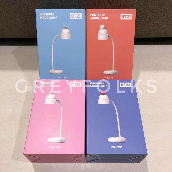 [READY STOCK] BTS BT21 Baby Portable Mood Lamp Line Friends Official