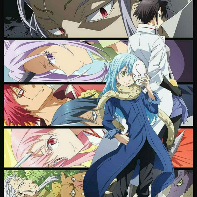 

Coloring Sheet Anime Tensei Shittara Slime datta ken