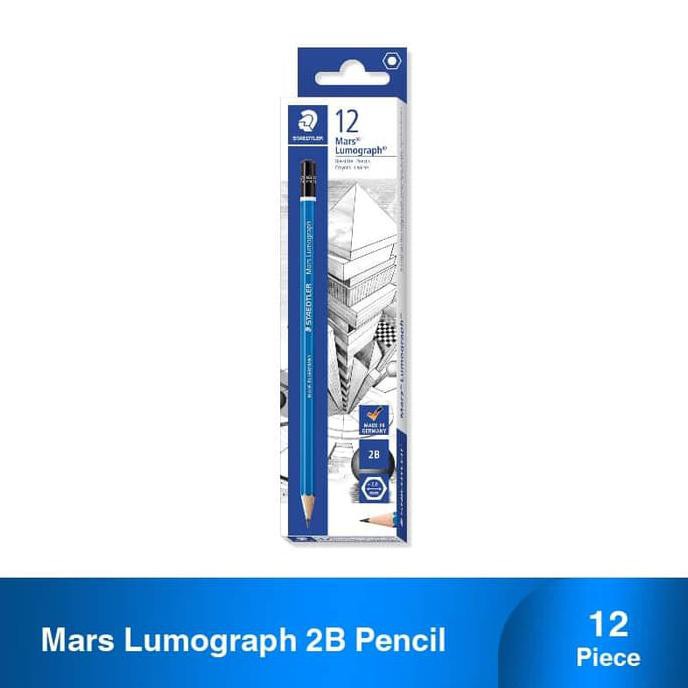 

BISA COD Staedtler Mars Lumograph 2B Pencil STOK TERBATAS Kode 583