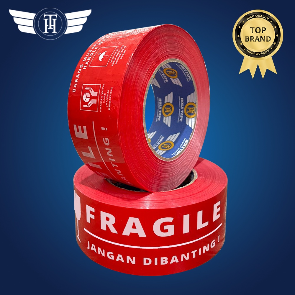 

LAKBAN FRAGILE 300 YARD FULL MERAH HOLYTAPE KUALITAS DAIMARU