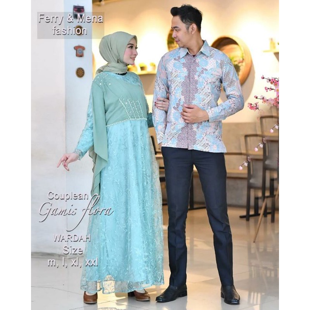 couple gamis /couple gamis flora