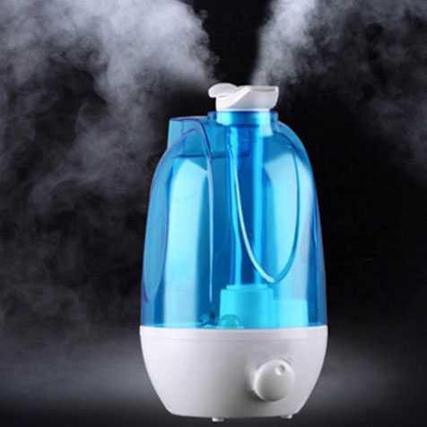 (BISA COD) XProject Air Humidifier Ultrasonic Large Capacity 4L with LED Lamp [Biru]