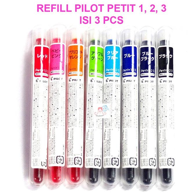

(BISA COD) Pilot Petit Pen Refill Cartridge / Mini pena / brush / spidol TERJAMIN Kode 1042