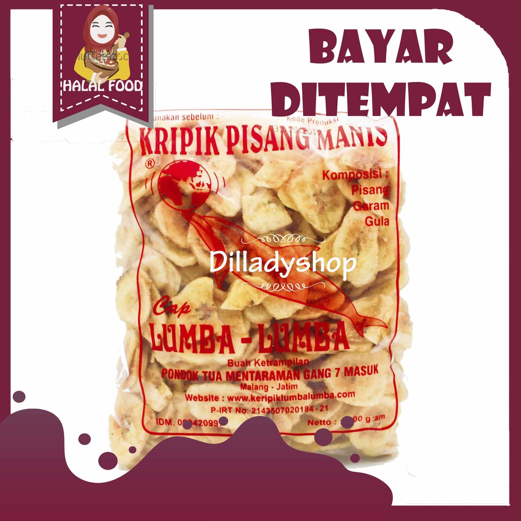 

KERIPIK PISANG CAP LUMBA - LUMBA