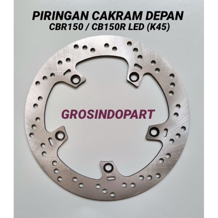 PIRINGAN CAKRAM PIRING CAKRAM DEPAN CBR 150 NEW LOKAL-CB150R-CB 150R-CB 150 R NEW LED (K45)