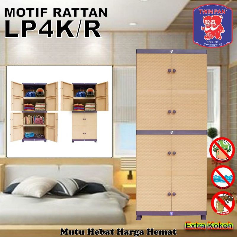 Lemari Plastik TwinPan