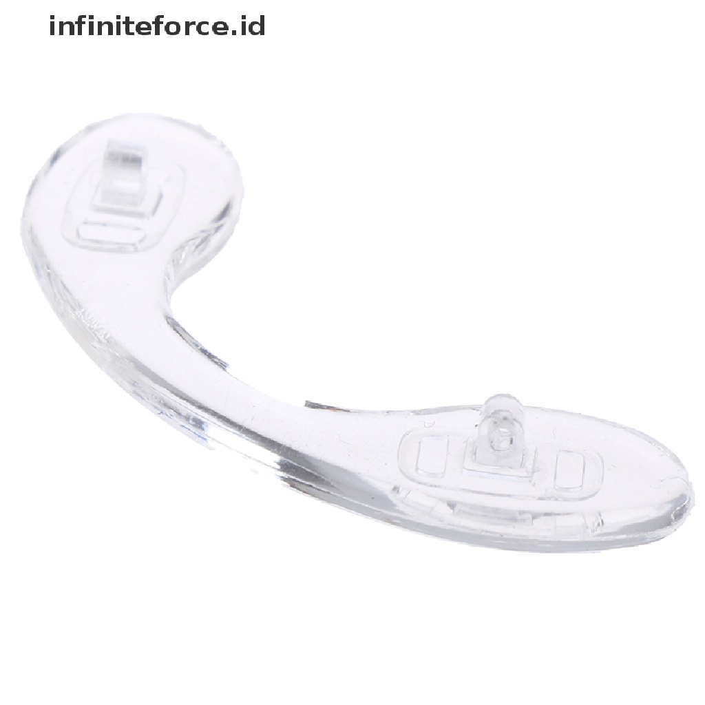 Infiniteforce.id 5pcs Bantalan Hidung Bahan Silikon Lembut Anti Slip Untuk Kacamata