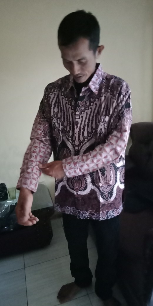 Batik Setyaning Ati Full Furing Katun Halus Sragenan Size M-xxl Asli Solo L