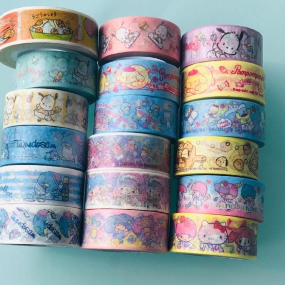 

Grosir 7r washi tape sanrio, snoopy dan doraemon RP K YKM