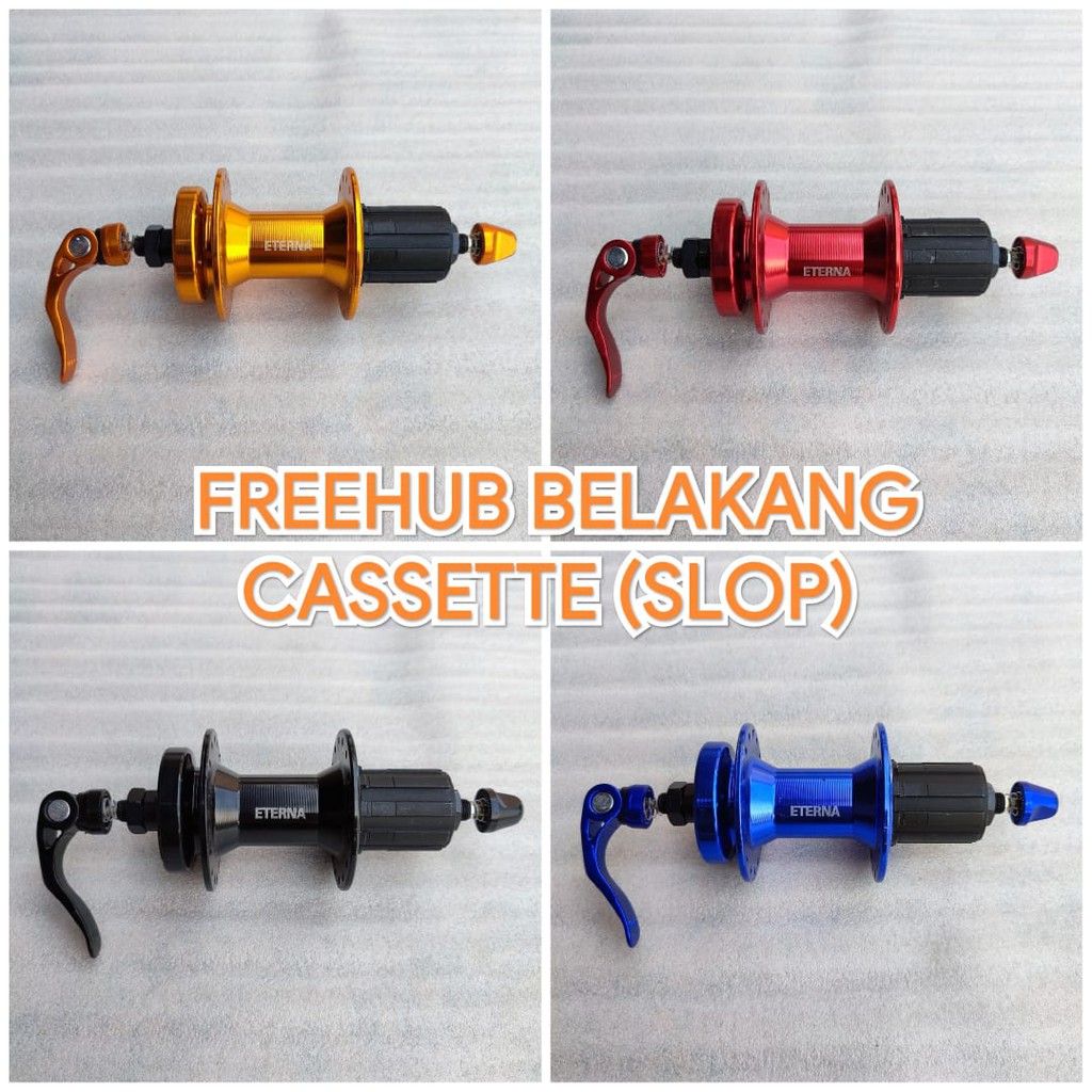 Hub Freehub CASSETTE SLOP Sepeda Lipat MTB Minion. BEARING JANGKRIK QR. 32 H. ETERNA