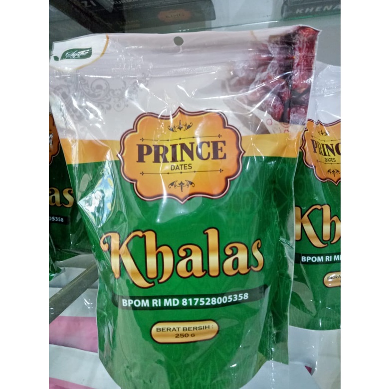

KURMA KHALAS 250 GR berkualitas