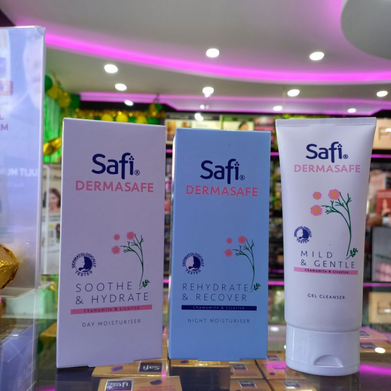 SAFI DERMASAFE PROMO PAKET HEMAT (Gratis Dermasafe Day Moisturizer 50gr)