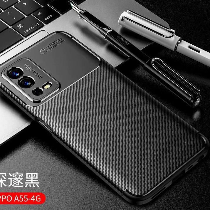 Case Oppo A76 A96 4G A55 4G Realme 9i Leather Kulit Soft Case Armor  Mewah Tali Lanyard Slempang Pla