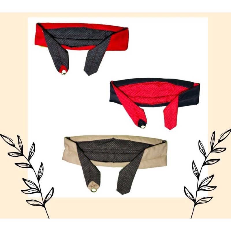 gendongan samping dengan ring besi