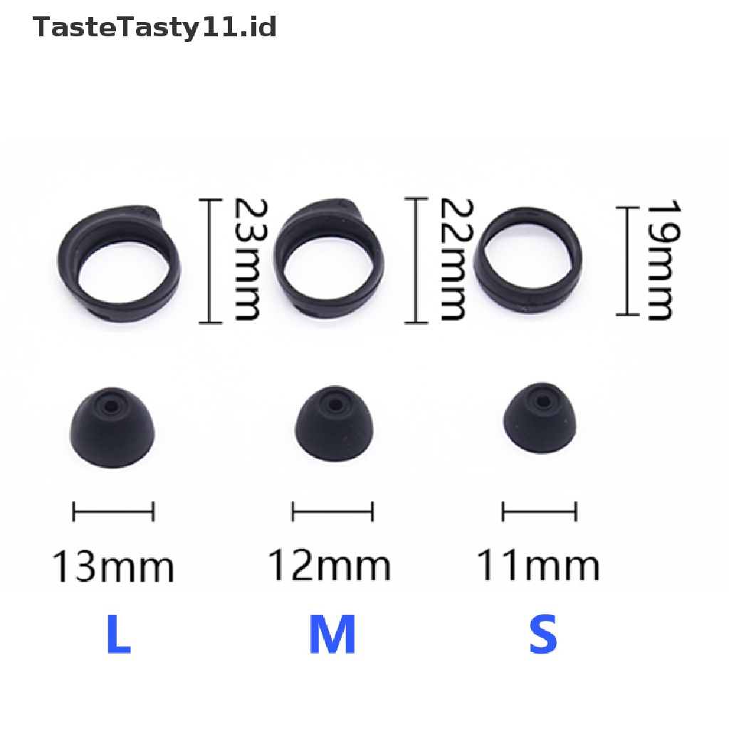 (TasteTasty) 1 Set Case Silikon Cover Samsung R170 Galaxy Buds + Eartips