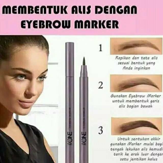 The one eyebrow marker