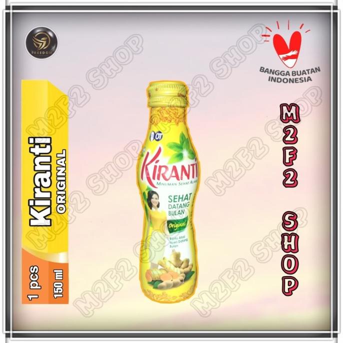 

Kiranti Minuman Sehat Datang Bulan Original - 150 Ml (Harga Satuan) Asli