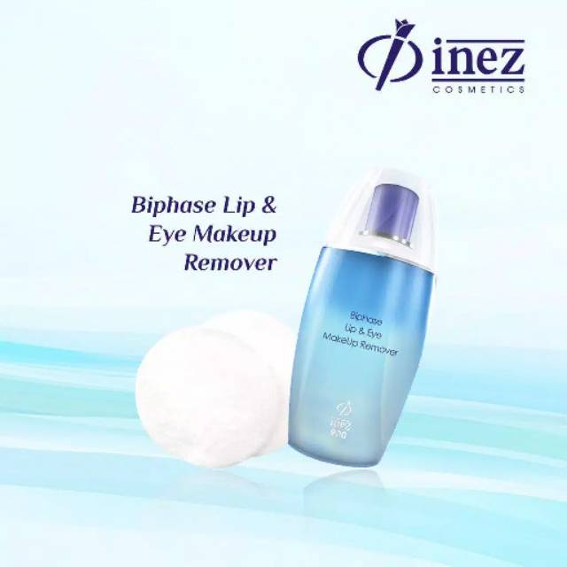 Inez Biphase Lip And Eye Make Up Remover 125 ml / Inez Biphase Lip &amp; Eye Make Up Remover / Pembersih Make Up