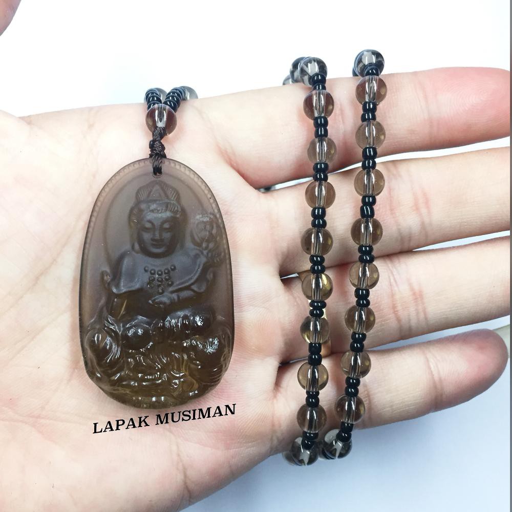 [Bayar di Tempat] SET KALUNG DAN LIONTIN DEWI KWAN IM