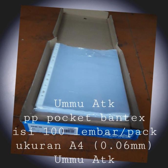 

Office & Stationery | Document Organizer | Bantex. Pp Pockets 2040-8. Ukuran A4. Isi 100 Lembar. | Best Seller