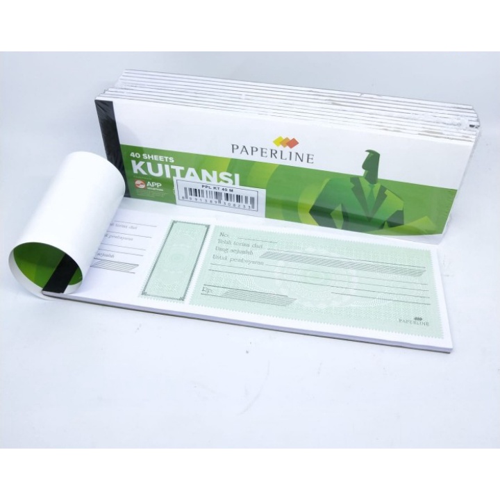 

Kwitansi Paperline Kecil 40 Sheets