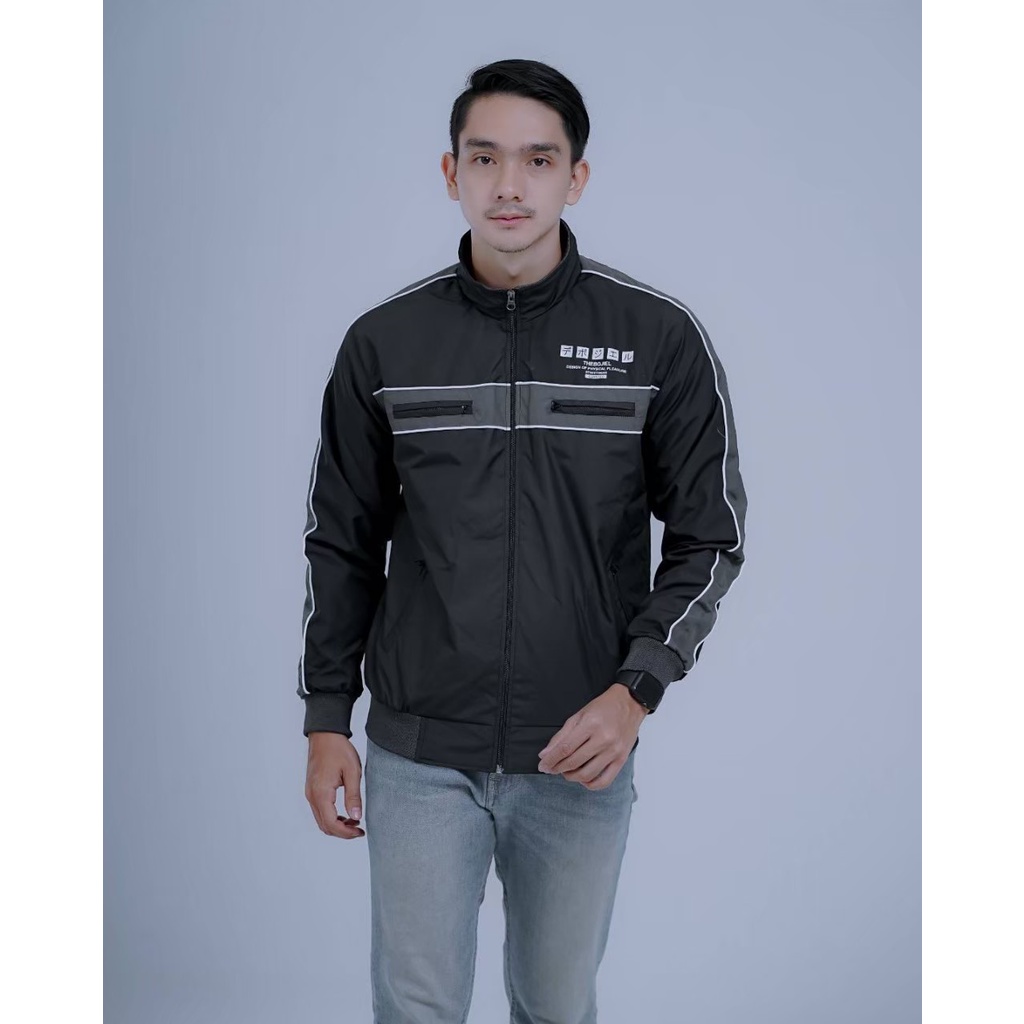 Jaket Taslan Nautic  JN -jaket motor pria anti air