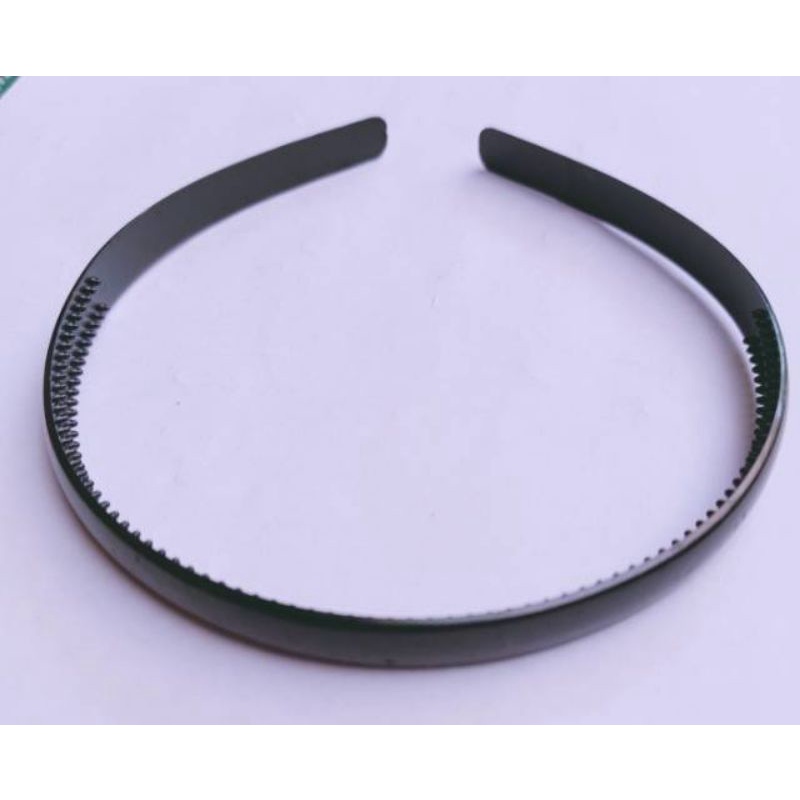 Bando hitam 1cm / bando polos bando anak bando dewasa