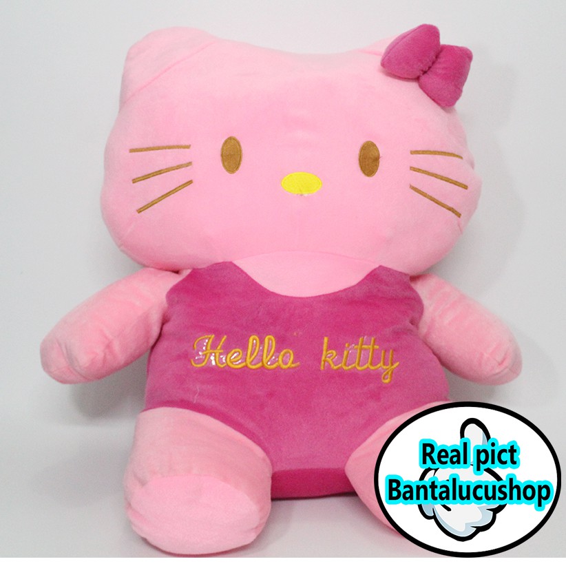 Boneka Hello kitty Jumbo Bahan Velboa Halus BIG SIZE