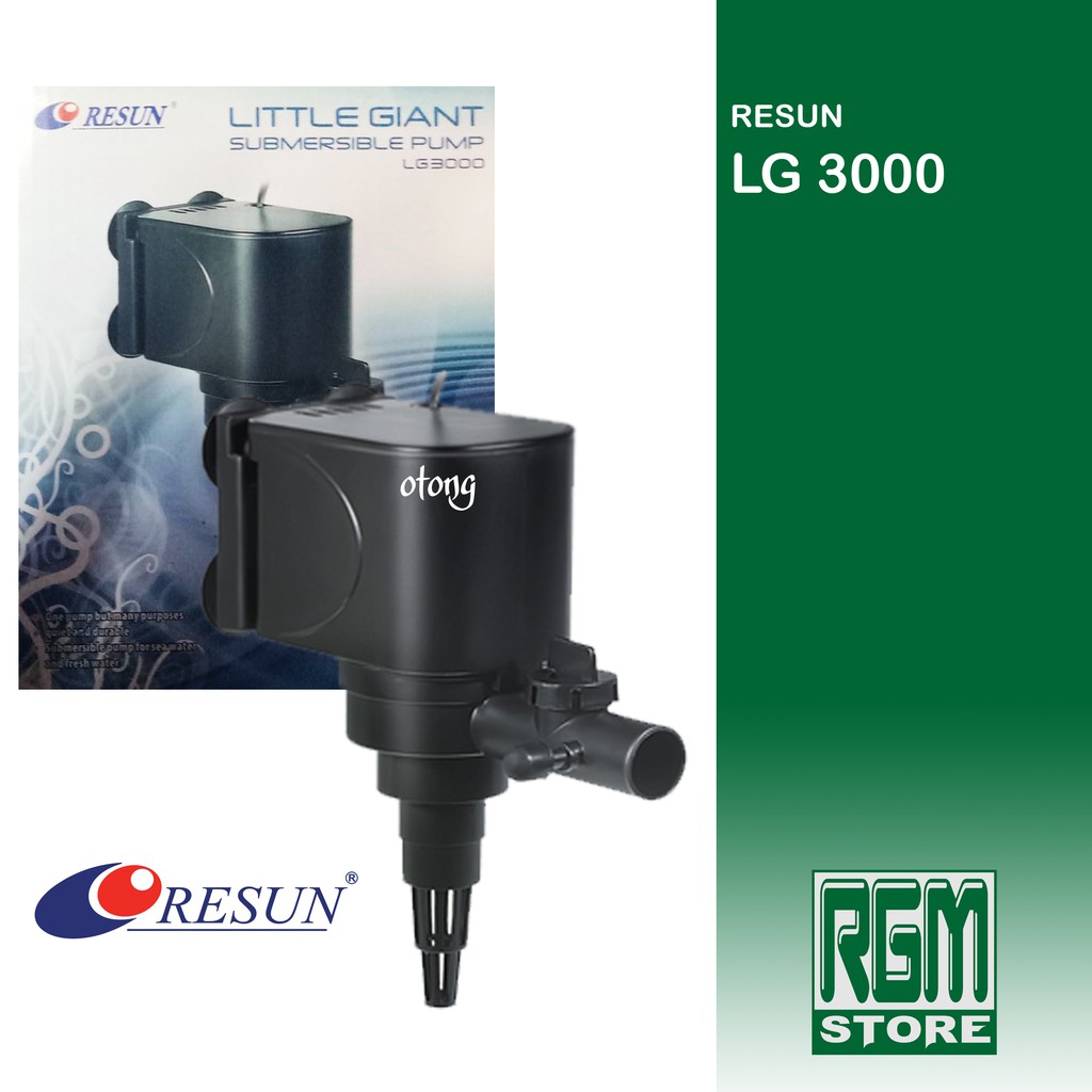 RESUN LG - 3000 LG3000 water pump mesin pompa air celup aquarium aquascape murah