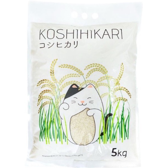 

Beras Koshihikari 5 kg / Beras Jepang Pulen / Japanese Rice