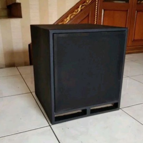obral box subwoofer 10 inchi tebal pinggir 15mm depan 18mm 10inchi inch tutup kain mini scoop bahan 