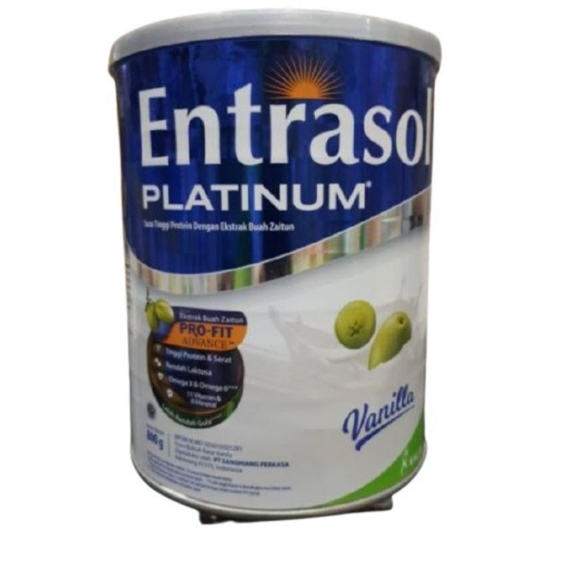 

Entrasol Platinum Vanilla 800gr