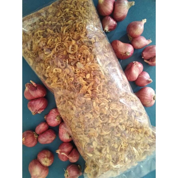 

Bawang merah goreng asli Probolinggo tanpa campuran tepung.