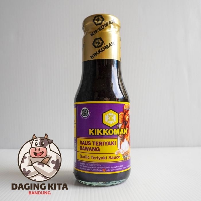 

Kikkoman Teriyaki Garlic Sauce 300gr HALAL / Saus Kikkoman Teriyaki Bawang 300gr Halal