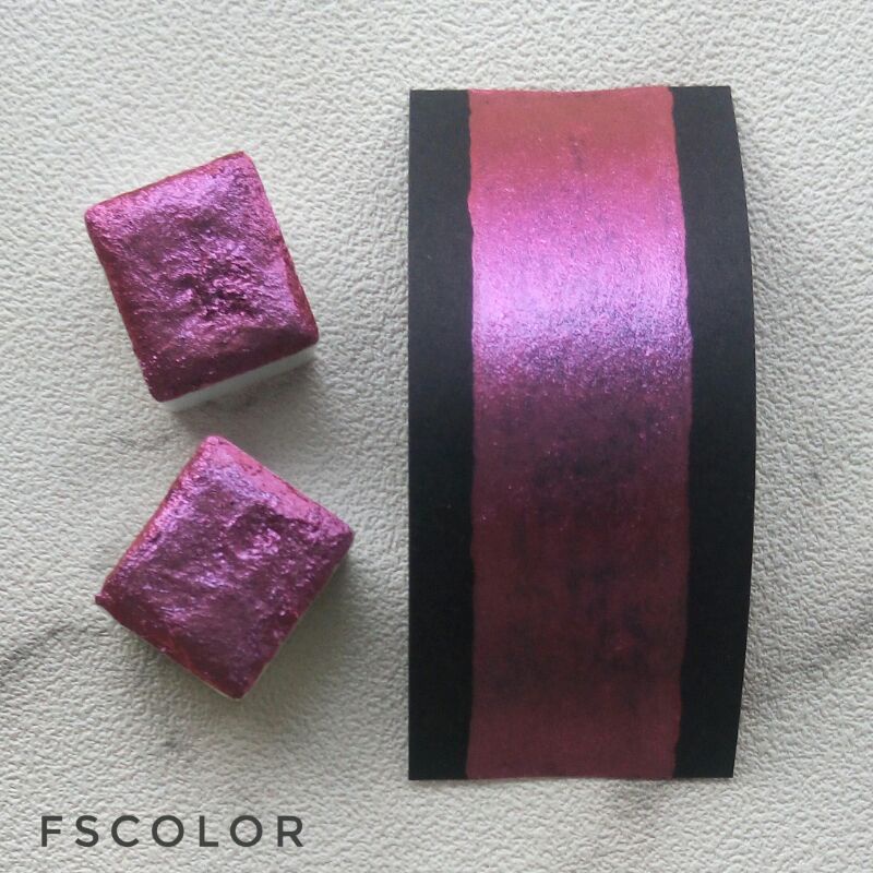 

Twilight - Handmade Metallic Shifter Watercolor by FS Color