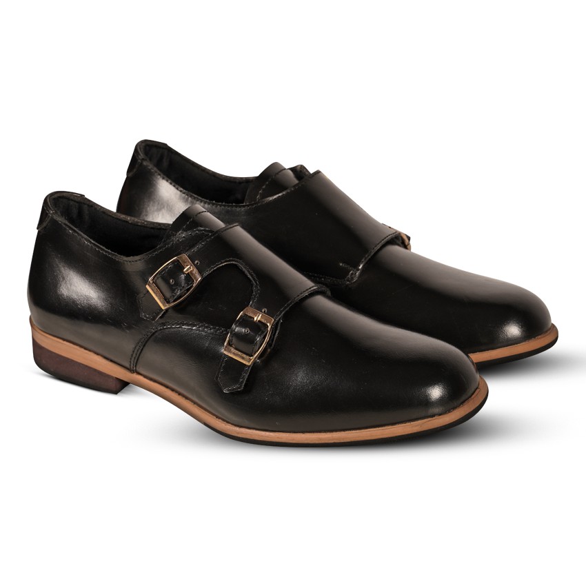 GILLY MONKSTRAP BLACK WOMEN SHOES