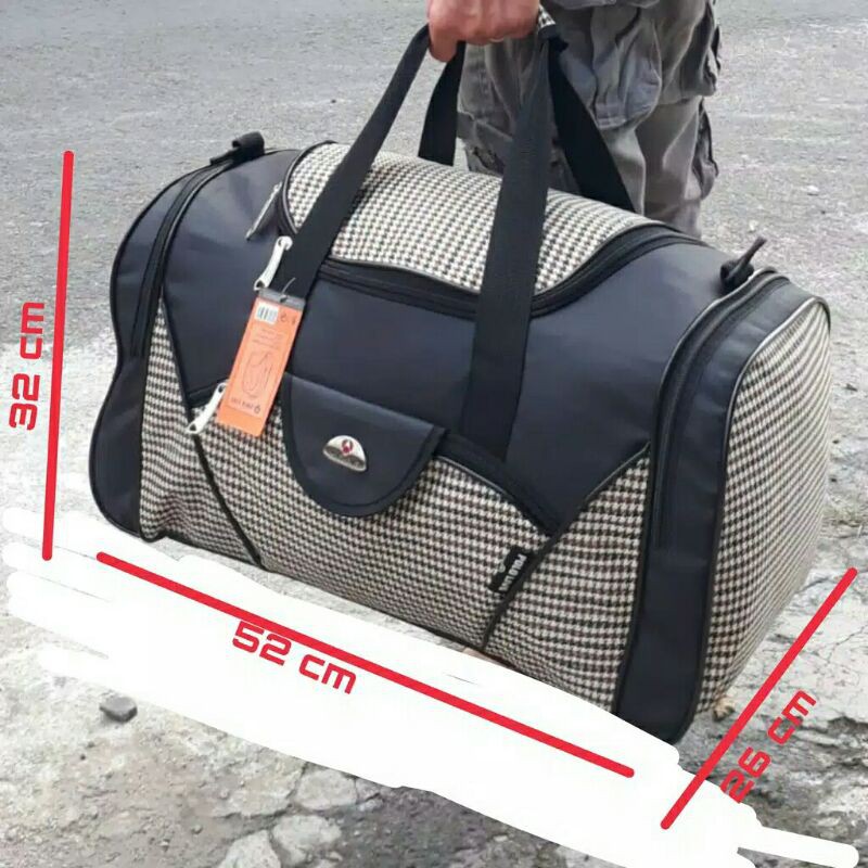 Tas pakaian travel bag POLO LIVE tas mudik jumbo 028