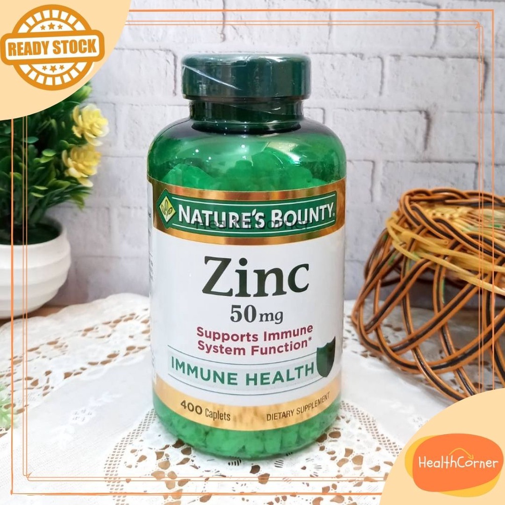 Nature's Bounty Zinc Gluconate 50mg