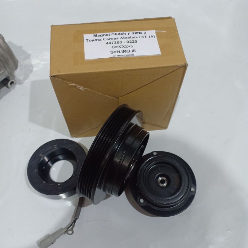 Magnet Clutch ( 5pk ) Toyota Corona Absolute ST 191 Original Denso