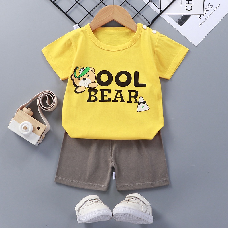 JAYAABADI - Setelan baju  celana anak import bahan berkualitas unisex cowok cewek ukuran lengkap harga grosir