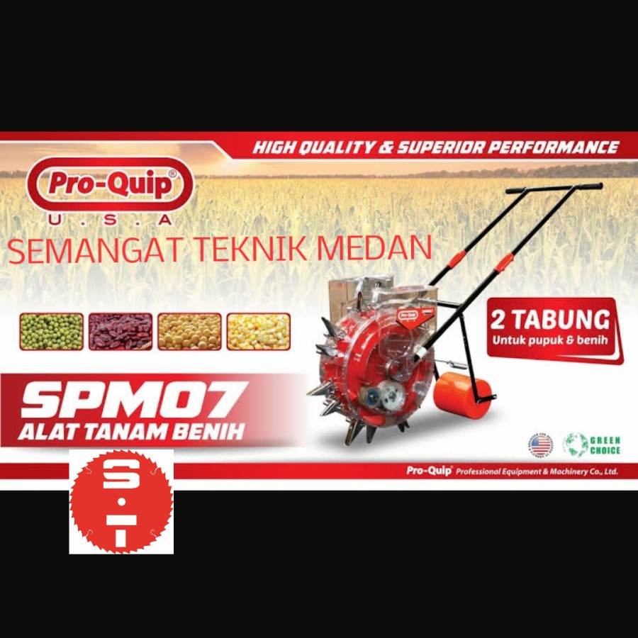 SPM07 ALAT TANAM PUPUK BENIH BIBIT KACANG 2 TABUNG PROQUIP SPM 07