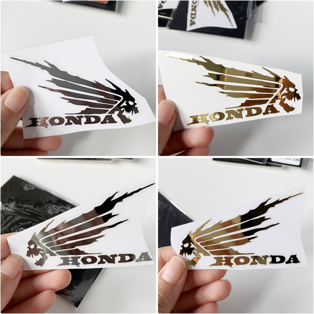 1pc Stiker Emblem / Badge Metal Untuk Helm Motor / Laptop / Handphone