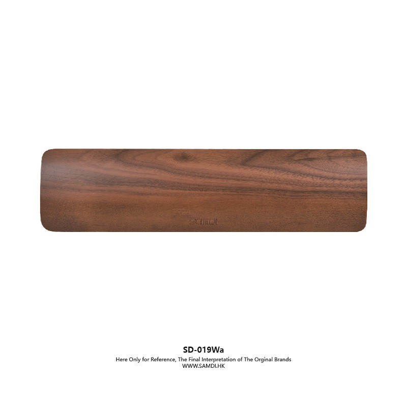 Samdi Wooden Ergonomic PC Wrist Rest Pad For Full Size Keyboard Wrist