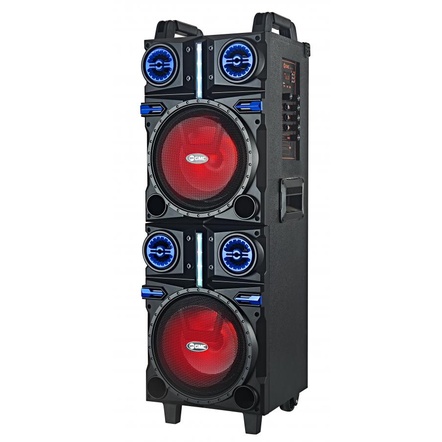 Speaker Portable gmc 8 inch x 2 897X MIC WIRELESS