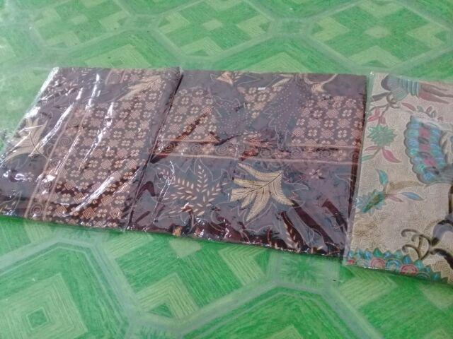 Atasan Batik Dolby Dolbi Dobby Doby Tenun Sutra Tulis Katun Atbm Baron Sarimbit