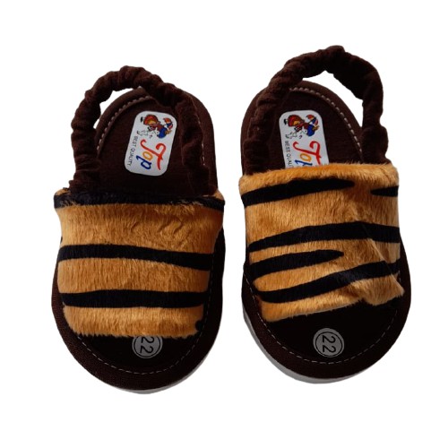 Sandal Selop Bayi Motif Macan Fashion Terbaru