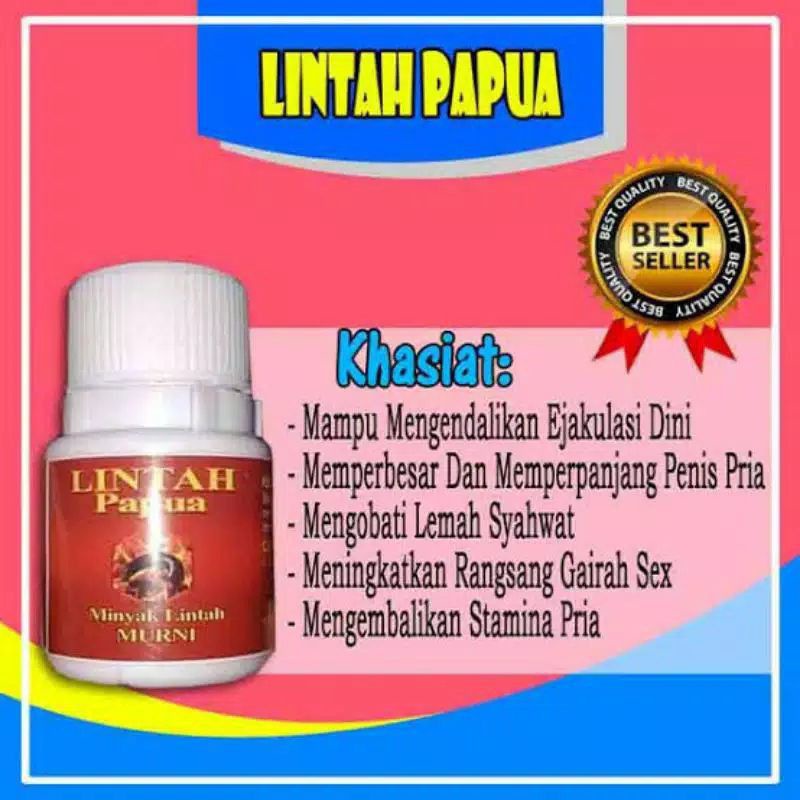 MINYAK LINTAH PAPUA MERAH ASLI 100% ORIGINAL
