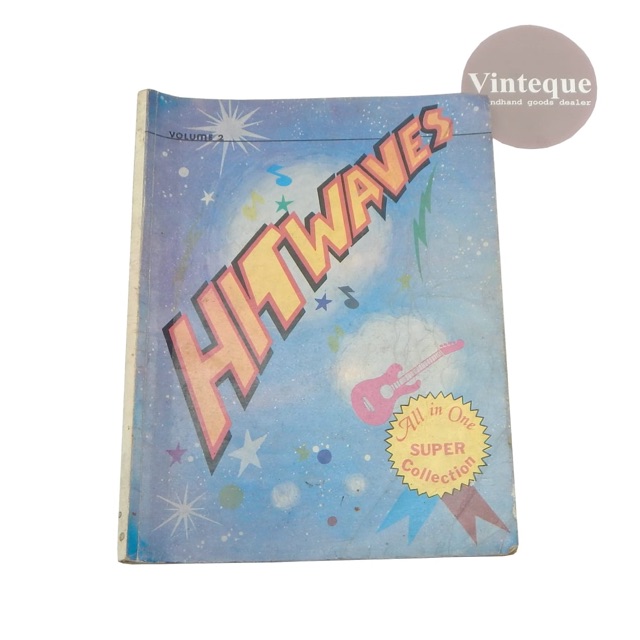 

Buku Vintage Note Gitar Import HITWAVES Volume 2 Tahun 1989