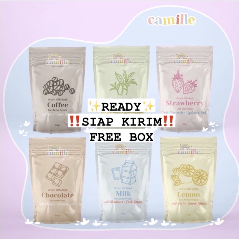 (READY STOCK) CAMILLE BEAUTY MASKER ORGANIK
